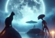 The Cat, the Alien, and the Moon